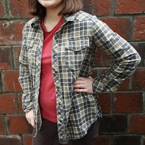 Green Flannel - Billa Bong